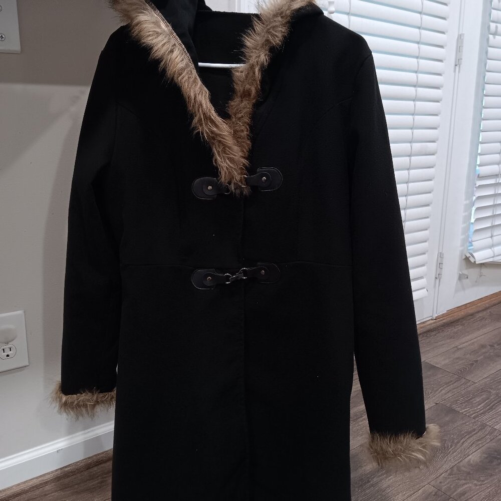 Black Coat Size XL / Fall / Winter / Light weight coat